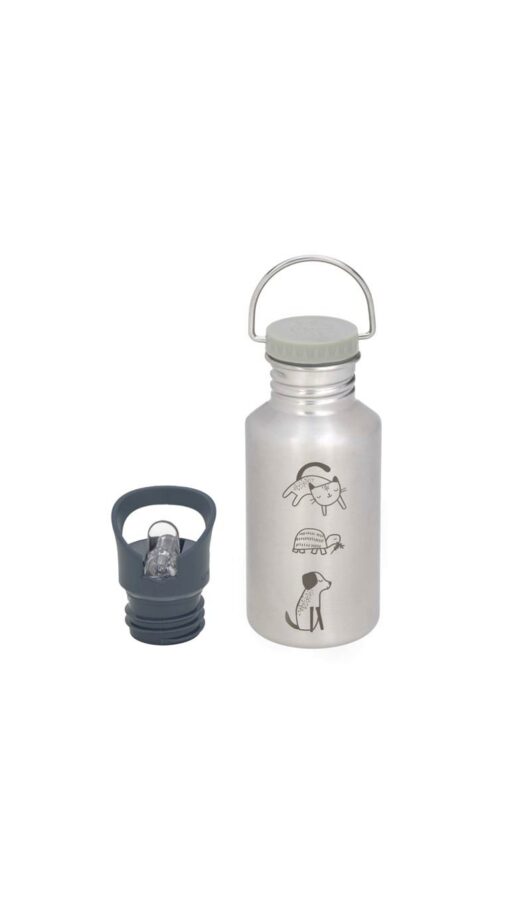 Lassig-Stainless-Steel-Bottle-HappyPrints Lassig Stainless Steel Bottle (500ml) - Happy Prints