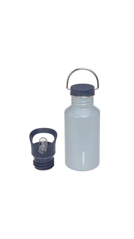 Lassig-Stainless-Steel-Bottle-LightBlue Lassig Stainless Steel Bottle (500ml) - Light Blue