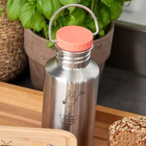 Lassig Stainless Steel Bottle (500ml) - Nature
