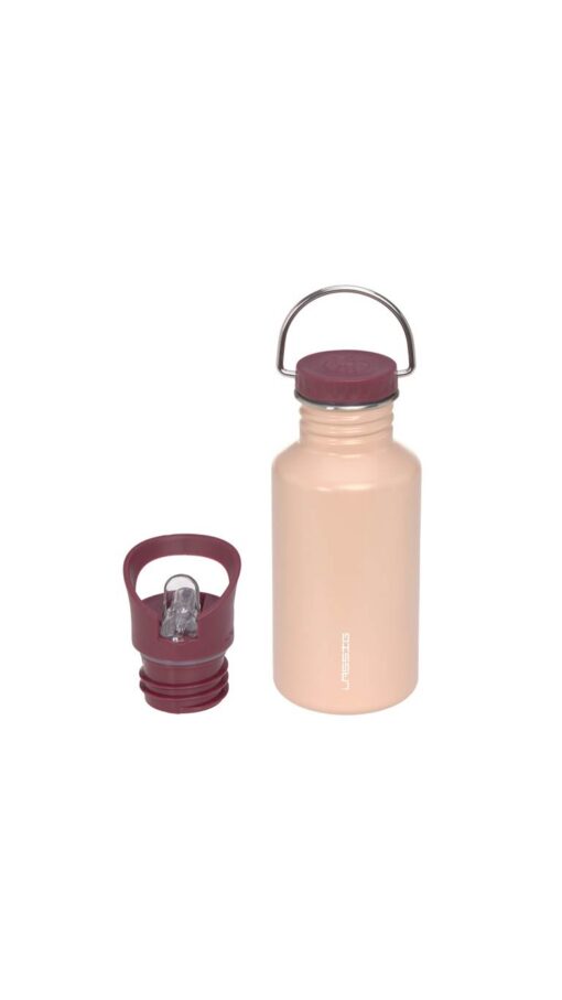 Lassig Stainless Steel Bottle (500ml) - Rose