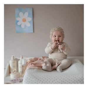 Mushie Flower Training Toothbrush - Soft Lilac