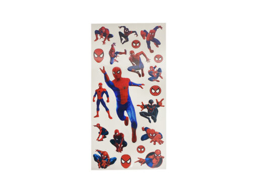 back-to-school-31 Spider Man Stickers - 1 Sheet