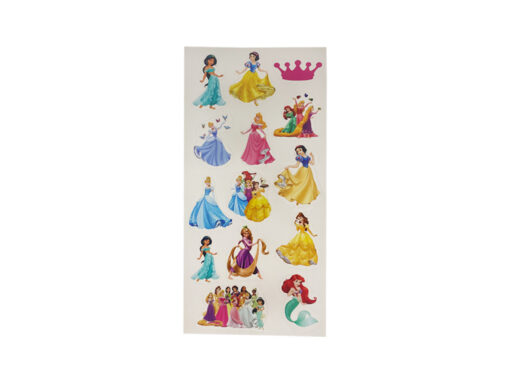 Disney Princess Stickers - 1 Sheet