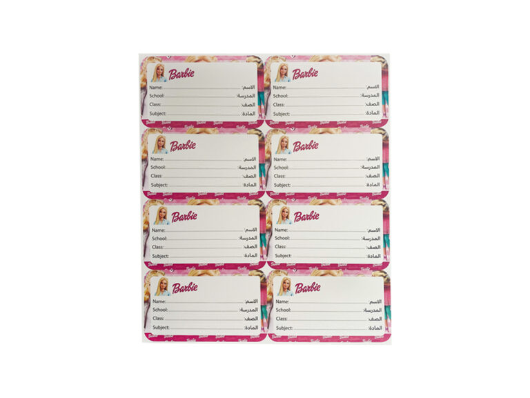 Barbie Sticker Labels - 40 Stickers