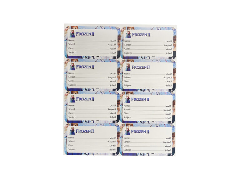 Frozen Sticker Labels - 40 Stickers