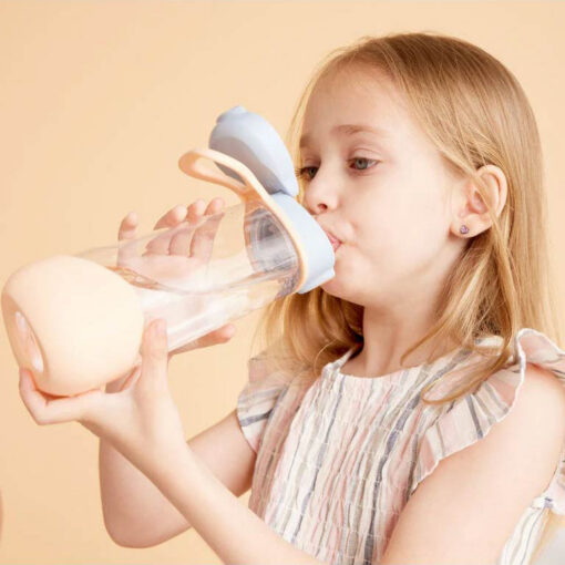B.Box Hydration Sports Spout Bottle 600ml - Feeling Peachy B.Box Hydration Sports Spout Bottle 600ml - Feeling Peachy