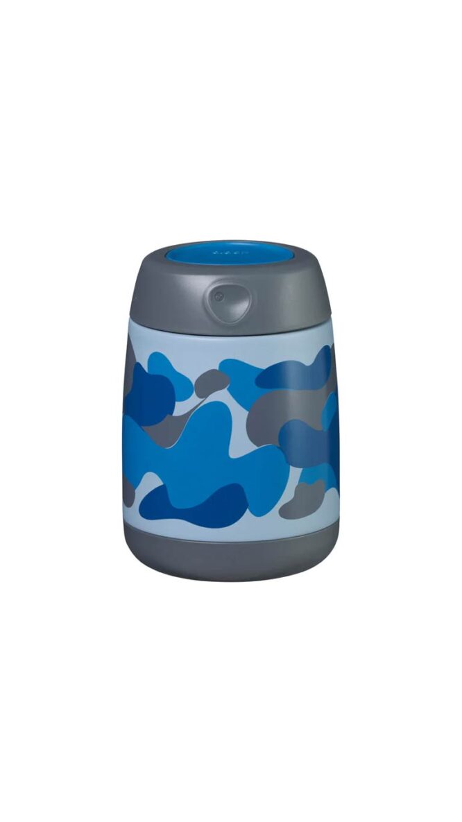 B.Box Insulated Food Jar Mini - Blue Camo