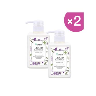 Pipper Standard Natural Foaming Hand Soap Lavender Scent - 500ml Pack of 2