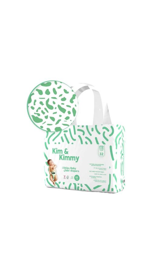 Kim&Kimmy-Size-NewBorn-Diapers Kim & Kimmy Size New Born (5kg) - 32 Diapers