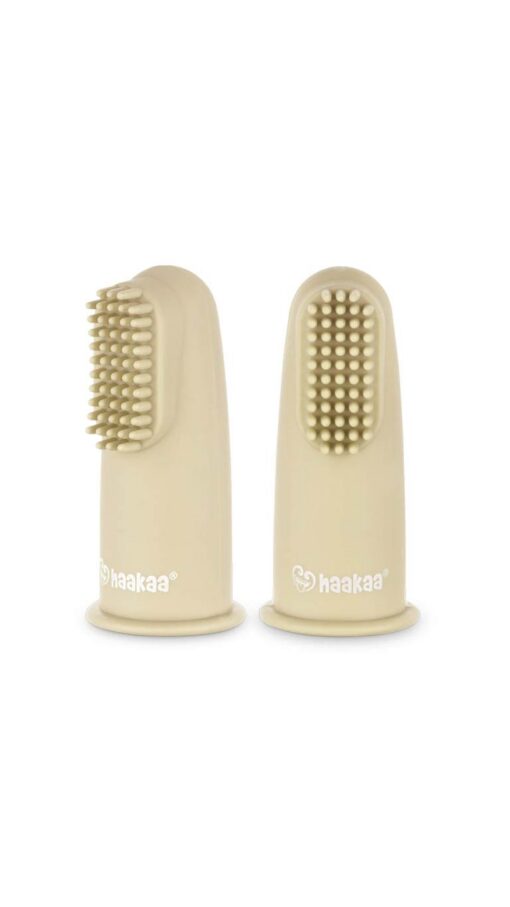 Haakaa Textured Silicone Finger Toothbrush Cream