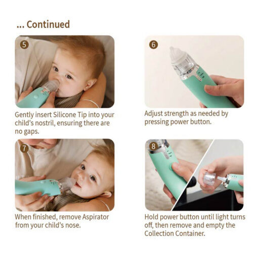 Haakaa Rechargeable Baby Nasal Aspirator Haakaa Rechargeable Baby Nasal Aspirator