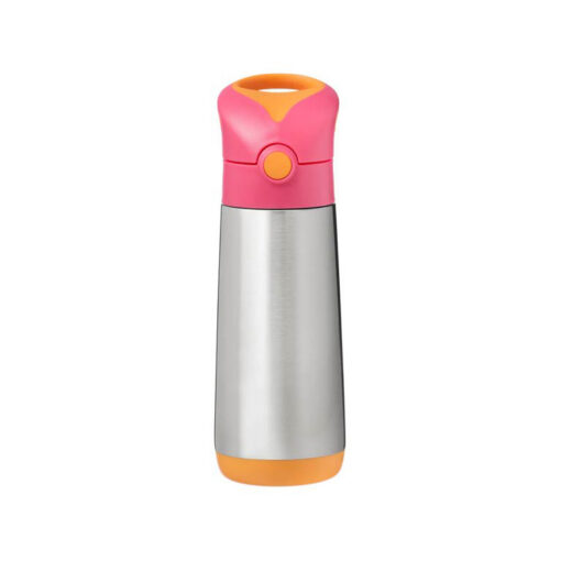B.Box Hydration Insulated Drink Bottle 500ml - Strawberry Shake B.Box Hydration Insulated Drink Bottle 500ml - Strawberry Shake