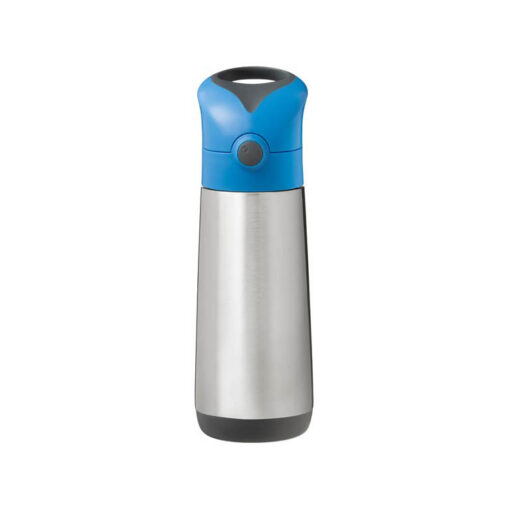 B.Box-Hydration-Insulated-Drink-Bottle-500ml-BlueSlate3 B.Box Hydration Insulated Drink Bottle 500ml - Blue Slate