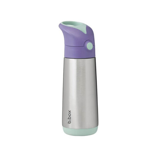 B.Box-Hydration-Insulated-Drink-Bottle-500ml-LilacPop2 B.Box Hydration Insulated Drink Bottle 500ml - Lilac Pop