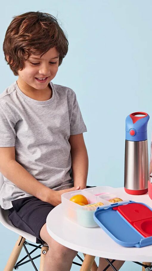 B.Box Hydration Insulated Drink Bottle 500ml - Blue Blaze B.Box Hydration Insulated Drink Bottle 500ml - Blue Blaze