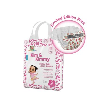 Kim & Kimmy Baby Diapers Size 2 (4-8kg) - 72 Diapers