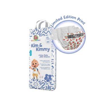 Kim & Kimmy Baby Diapers Size 5 (12-17kg) - 44 Diapers