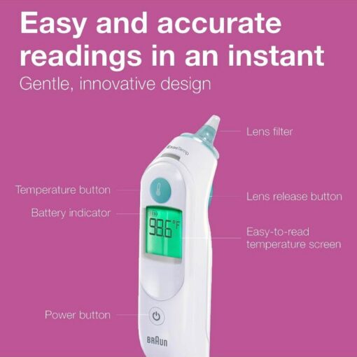 Braun Ear Thermoscan with Fever Insight (IRT6515) Braun Ear Thermoscan with Fever Insight (IRT6515)