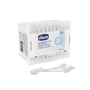 Chicco Cotton Buds (0m+) - 90pcs