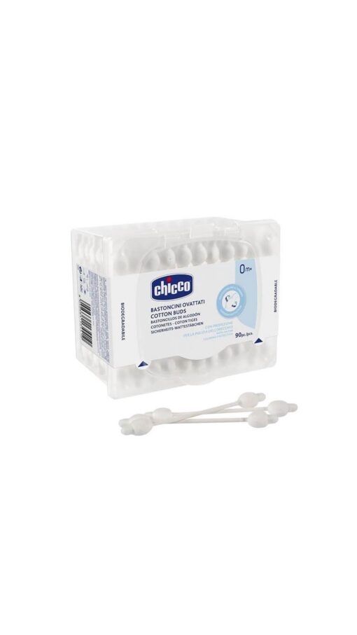 Chicco Cotton Buds (0m+) - 90pcs Chicco Cotton Buds (0m+) - 90pcs