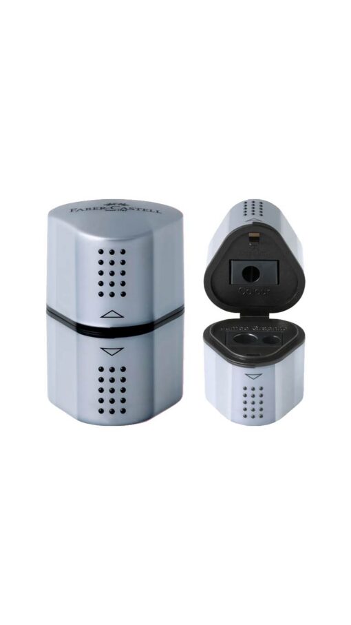 Faber-Castell Trio Sharpener - Silver