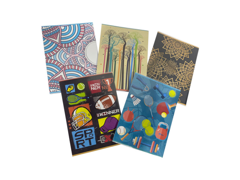 Plastic Covered Kids Notebook (Arabic) - 100 Sheets