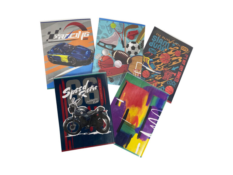 Plastic Covered Kids Notebook (Arabic) - 80 Sheets