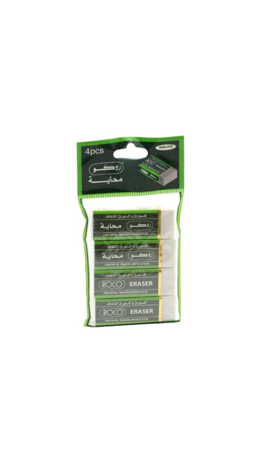 Roco Eraser Large - 4 Pcs