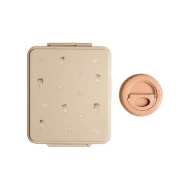 Citron Grand Lunchbox with Food Jar - Ballerina