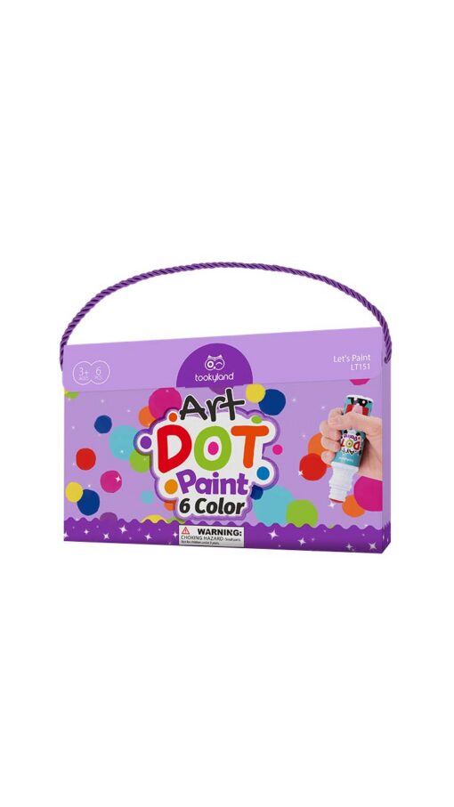 Tookyland Art Dot Paint - 6 Colors Tookyland Art Dot Paint - 6 Colors