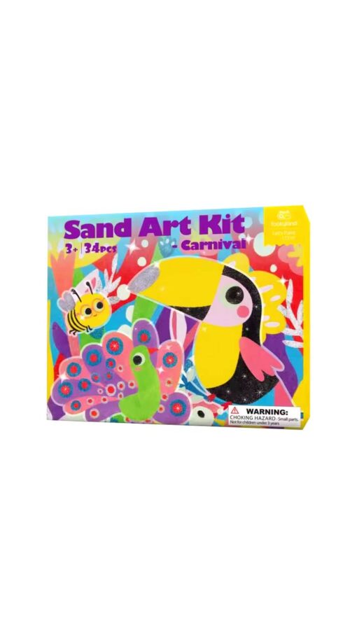 Belo Shops Art Sand Kit 2-in1 (3y+) Carnival - 34 Pcs