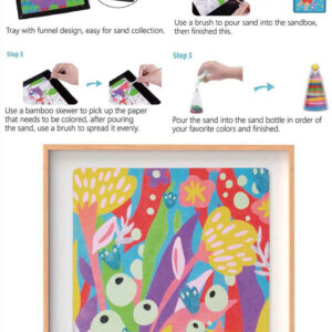 Belo Shops Art Sand Kit 2-in1 (3y+) Carnival - 34 Pcs