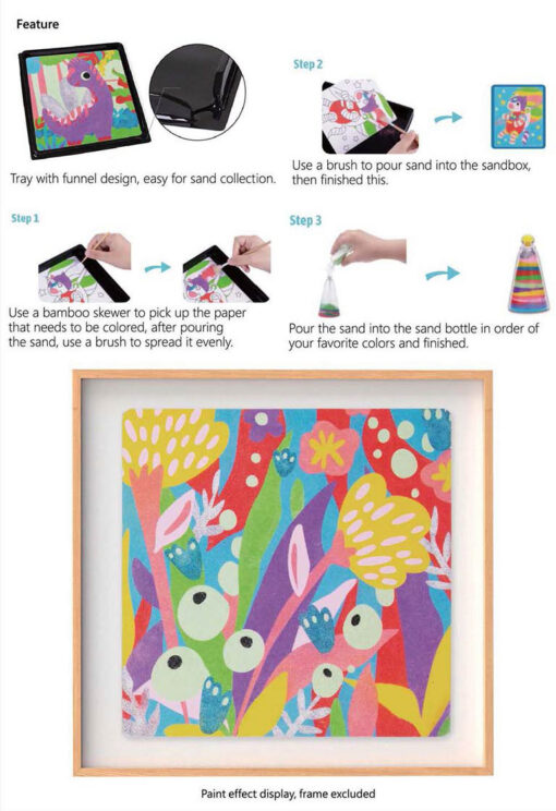 Belo-Shops-Art-Sand-Kit3 Belo Shops Art Sand Kit 2-in1 (3y+) Carnival - 34 Pcs