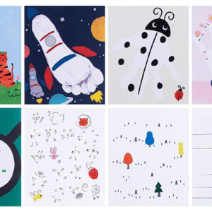 Belo Shops Art Finger Paint Kit (3y+) - 24 Pcs