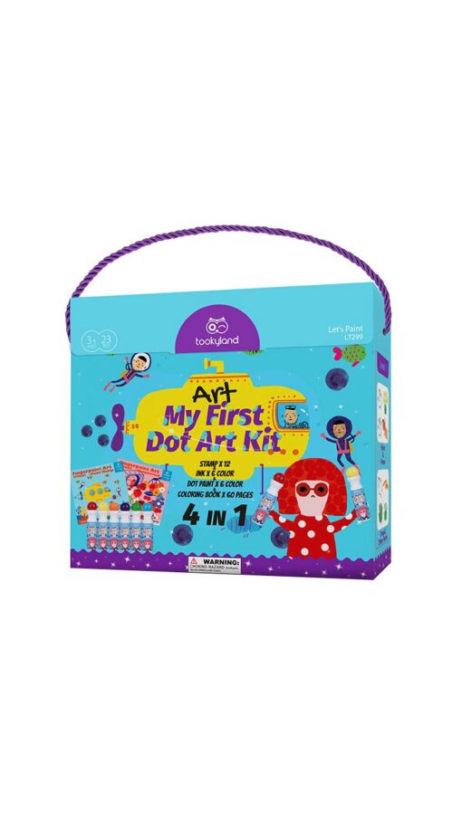 Belo-Shops-Art-My-First-Dot-Kit Belo Shops Art My First Dot Kit 4-in-1 (3y+) - 26 Pcs