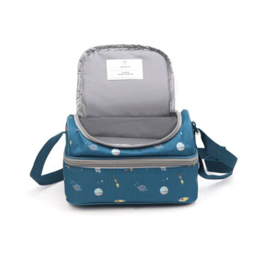 Little IA Double Decker Lunch Bag - Space