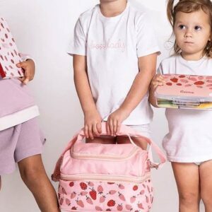 Little IA Double Decker Lunch Bag - Strawberry