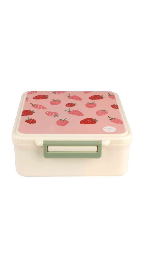LittleIA-Thermal-LunchBox-with-Insulated-Food-Jar Little IA Thermal Lunch Box with Insulated Food Jar - Strawberry
