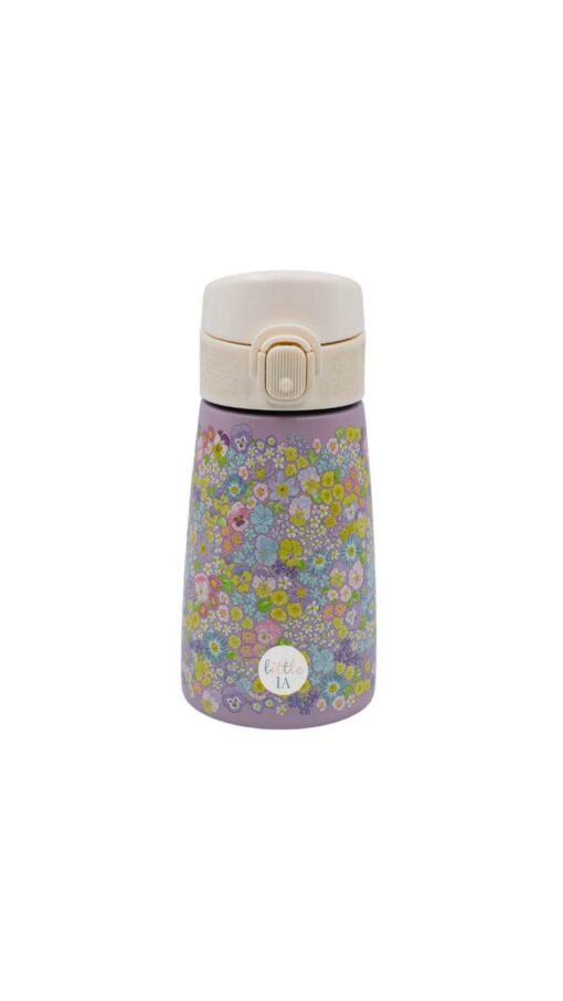 Little IA Insulated Stainless Steel Bottle (350ml) - Floral