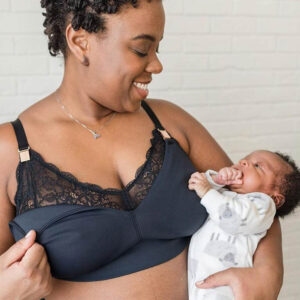 Davin & Adley Ella Nursing Bra - Black