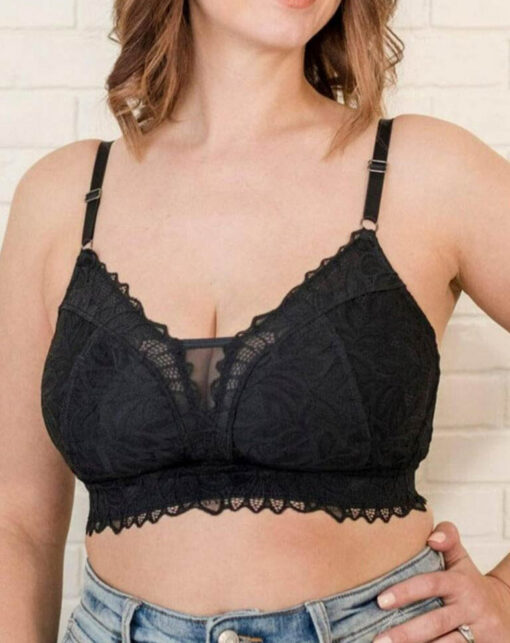 RileyBlack3 Davin & Adley Riley Nursing Bra - Black