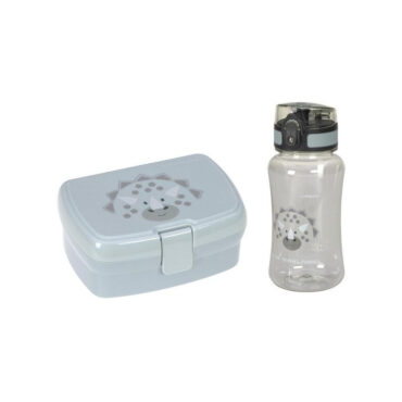 Lassig Lunch Set (Lunchbox & Bottle) - About Friends, Dino Green
