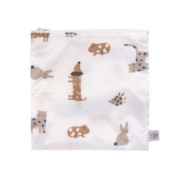 Lassig Snack Bags - Little Mateys, Royal Blue 2 Pcs