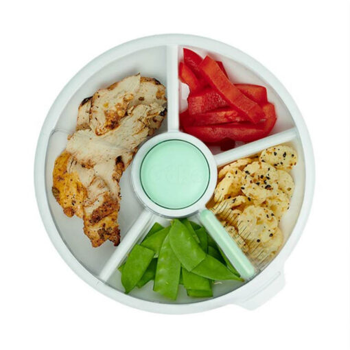 Large-Snack-Spinner-Slide-Mint-Green2 GoBe Large Snack Spinner Slide - Mint Green