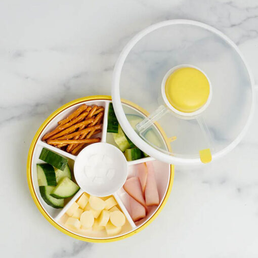 Snack-Spinner-Flip-Yellow3 GoBe Snack Spinner Flip - Lemon Yellow