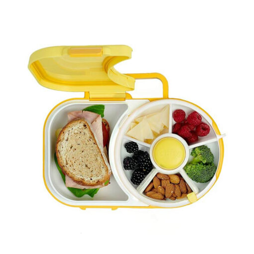 GoBe 2-in-1 Lunchbox - Lemon Yellow GoBe 2-in-1 Lunchbox - Lemon Yellow
