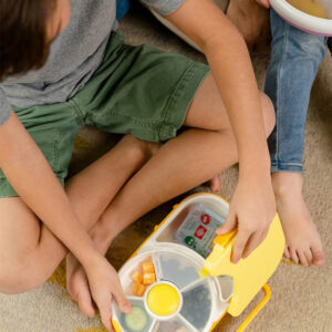 GoBe 2-in-1 Lunchbox - Lemon Yellow