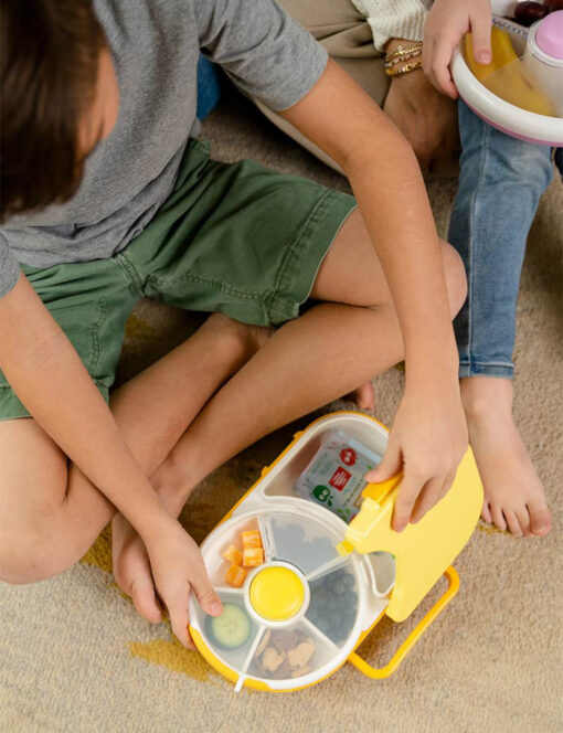 GoBe 2-in-1 Lunchbox - Lemon Yellow GoBe 2-in-1 Lunchbox - Lemon Yellow