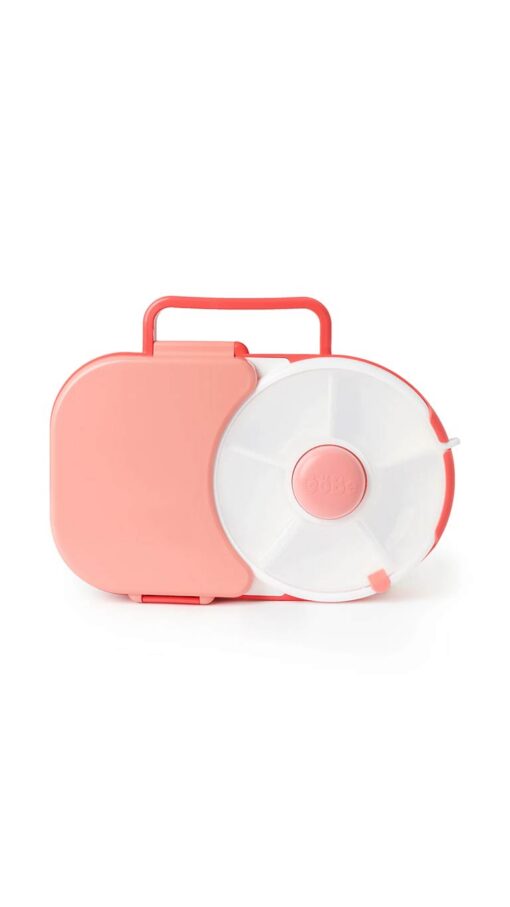 Lunchbox-Coral GoBe 2-in-1 Lunchbox - Pink
