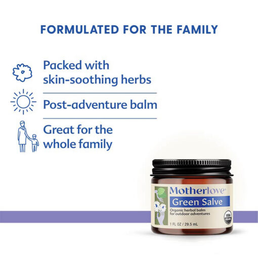 Motherlove Green Salve Balm (29-5ml) - Skin Moisturizer Motherlove Green Salve Balm (29-5ml) - Skin Moisturizer
